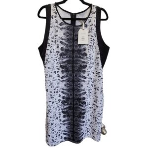 NWT XL Sleeveless Animal Print Midi Dress